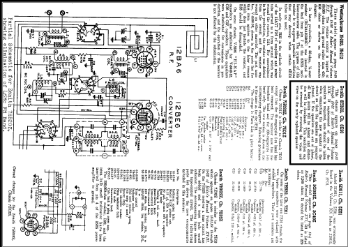 8H861 Viceroy Ch= 8E20; Zenith Radio Corp.; (ID = 320129) Radio