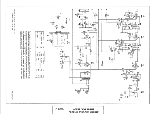 8H861 Viceroy Ch= 8E20 Radio Zenith Radio Corp.; Chicago, IL, build ...