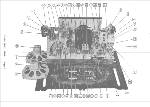 8H861 Viceroy Ch= 8E20; Zenith Radio Corp.; (ID = 1451552) Radio