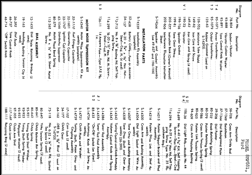 8MF881 Ford Ch= 8C-18805B; Zenith Radio Corp.; (ID = 278096) Car Radio