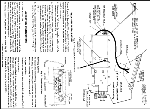 8MF980 Ford Ch= 8A-18805B; Zenith Radio Corp.; (ID = 277976) Car Radio