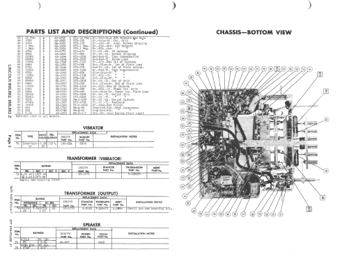 8ML882Z Ch= 8E82 Lincoln; Zenith Radio Corp.; (ID = 1389345) Car Radio