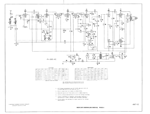 8MM990 Ch=8E90 Lincoln-Mercury; Zenith Radio Corp.; (ID = 1362239) Car Radio