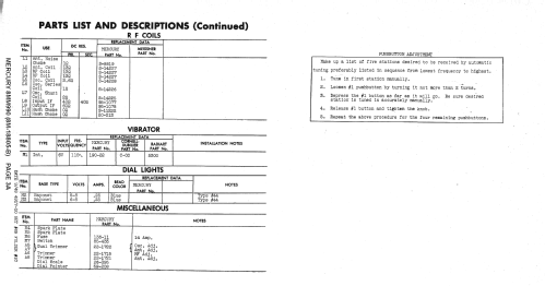 8MM990 Ch=8E90 Lincoln-Mercury; Zenith Radio Corp.; (ID = 1362243) Car Radio