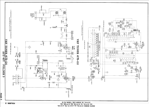 A1411PU Ch= 15A26U; Zenith Radio Corp.; (ID = 848292) Television