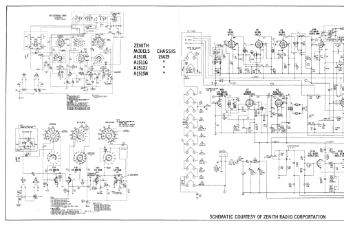 A1510L Ch= 15A25; Zenith Radio Corp.; (ID = 2448242) Television