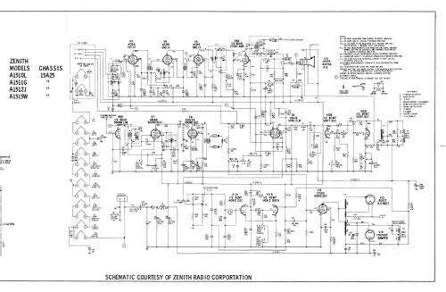 A1512J Ch= 15A25; Zenith Radio Corp.; (ID = 2448244) Televisore