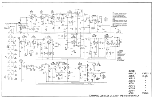 A2001L Ch= 15A26Q; Zenith Radio Corp.; (ID = 2550515) Television