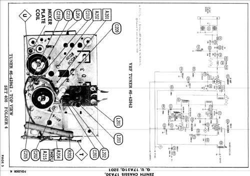 A2221Y Ch= 17A30; Zenith Radio Corp.; (ID = 849791) Television