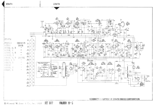 A3012H Ch= 19A20Q; Zenith Radio Corp.; (ID = 2467861) Televisore