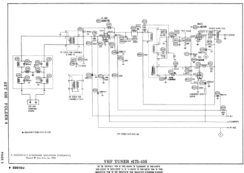 A3012R Ch= 19A30Q; Zenith Radio Corp.; (ID = 846095) Televisore