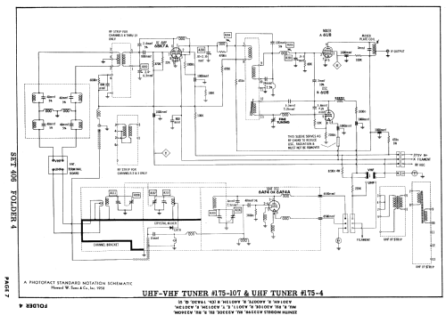 A4007E Ch= 19A30Q; Zenith Radio Corp.; (ID = 846173) Television