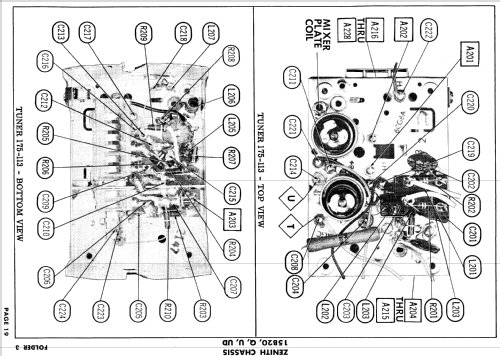 B1410L Ch= 15B20; Zenith Radio Corp.; (ID = 922467) Televisión