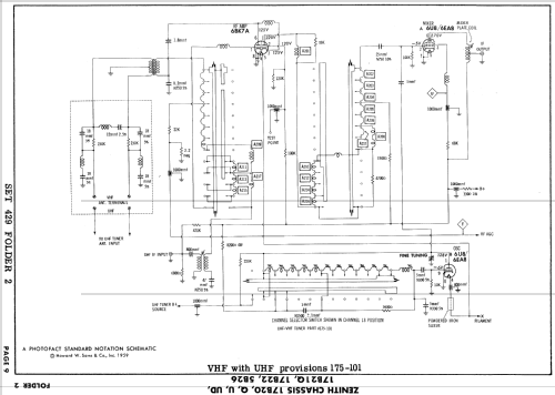 B2221RUD Ch= 17B20UD; Zenith Radio Corp.; (ID = 935766) Televisore