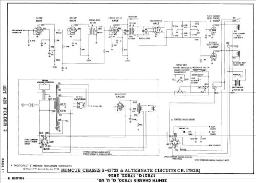 B2223EU Ch= 17B20U; Zenith Radio Corp.; (ID = 938534) Television