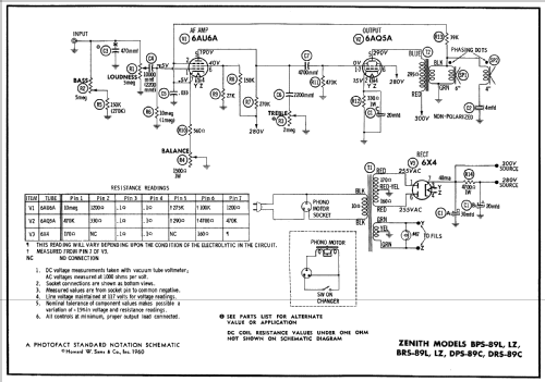 BPS-89L ; Zenith Radio Corp.; (ID = 504525) R-Player