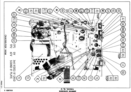 C1415L Ch= 16C20; Zenith Radio Corp.; (ID = 894777) Television