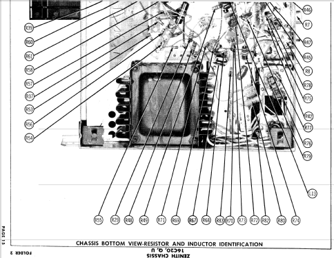 C1415U Ch= 16C20U; Zenith Radio Corp.; (ID = 894796) Televisión