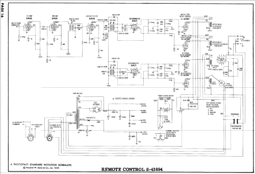 C1416B Ch= 16C20; Zenith Radio Corp.; (ID = 894821) Television