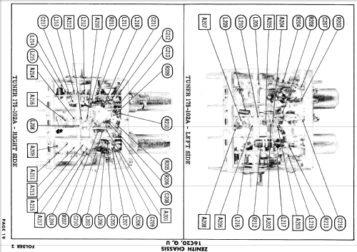 C1417L Ch= 16C20; Zenith Radio Corp.; (ID = 894874) Television