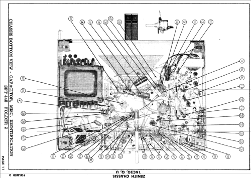 C1715LU Ch= 16C20U; Zenith Radio Corp.; (ID = 894939) Televisión