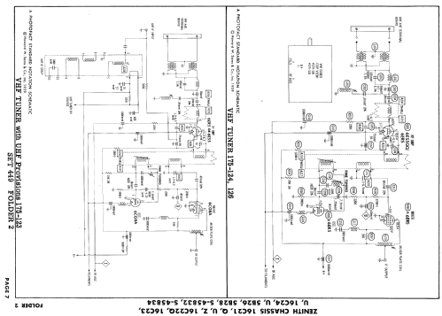 C2254WU Ch= 16C21U; Zenith Radio Corp.; (ID = 897056) Television