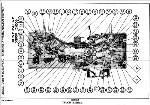 C845Y 'The Super Interlude' Ch= 8C02; Zenith Radio Corp.; (ID = 568575) Radio