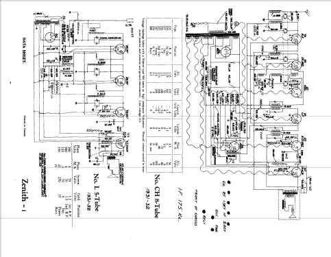 CH Zenette Ch =2012; Zenith Radio Corp.; (ID = 95424) Radio