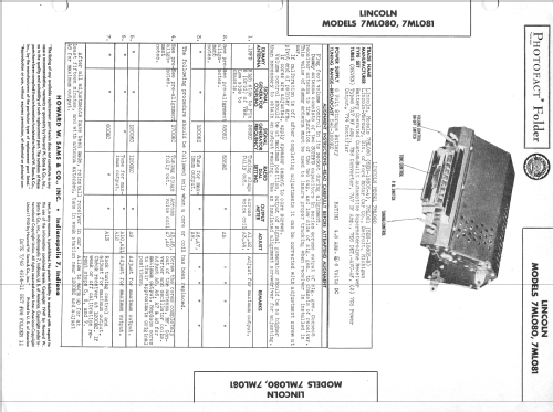 7ML081 Continental Ch= 7C80; Zenith Radio Corp.; (ID = 1333326) Autoradio