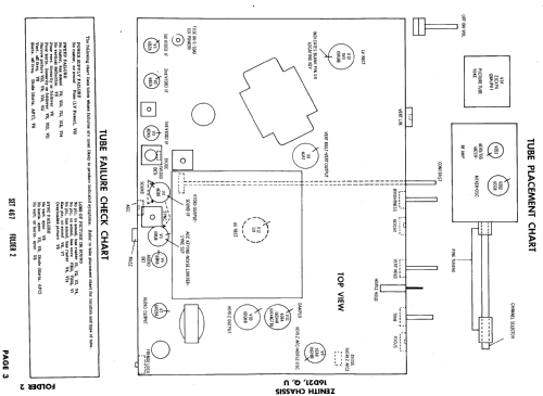 D2301RU, YU Ch= 16D21U; Zenith Radio Corp.; (ID = 636815) Television