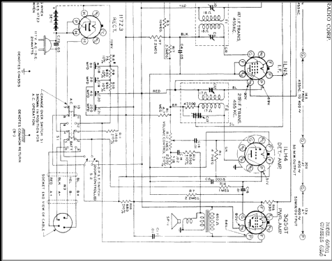 6G801 Universal 'Pop-Open' Ch= 6E40; Zenith Radio Corp.; (ID = 370388) Radio