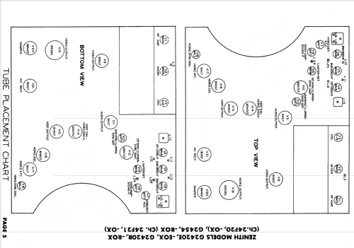 G2454 Ch= 24G21; Zenith Radio Corp.; (ID = 1777002) Television