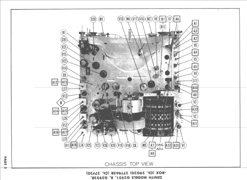 G2952-ROX Ch= 29G20; Zenith Radio Corp.; (ID = 1668162) Televisore