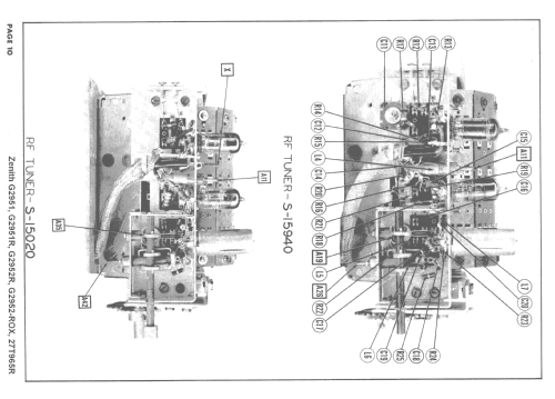 G2952-ROX Ch= 29G20; Zenith Radio Corp.; (ID = 1668167) Televisore