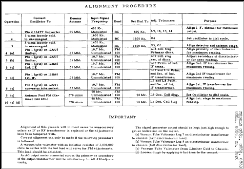 G881 Ch= 8G20; Zenith Radio Corp.; (ID = 260511) Radio