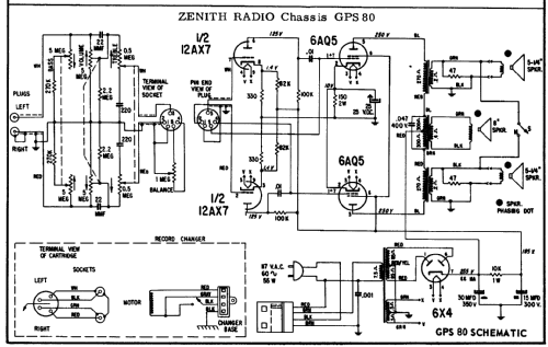 GPS80 ; Zenith Radio Corp.; (ID = 154540) Sonido-V