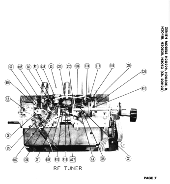 H2029R The Marlowe Ch= 20H20; Zenith Radio Corp.; (ID = 2954800) Television