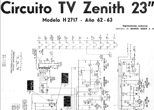 H2717 ; Zenith Radio Corp.; (ID = 1569822) Fernseh-E