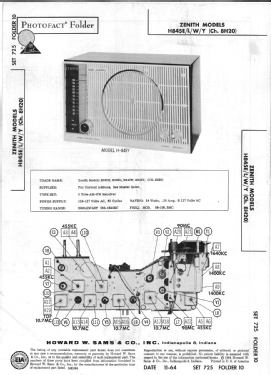 H845 Ch= 8H20; Zenith Radio Corp.; (ID = 3047010) Radio