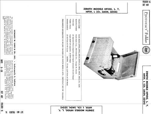 HF10G Ch= 3Z04; Zenith Radio Corp.; (ID = 819179) R-Player