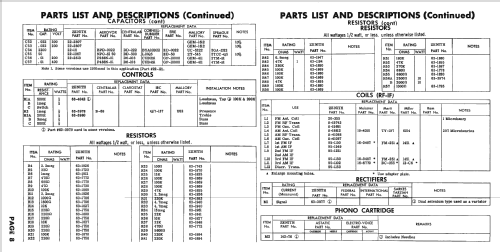 HF1290R Ch= 12Z21; Zenith Radio Corp.; (ID = 2576915) Radio