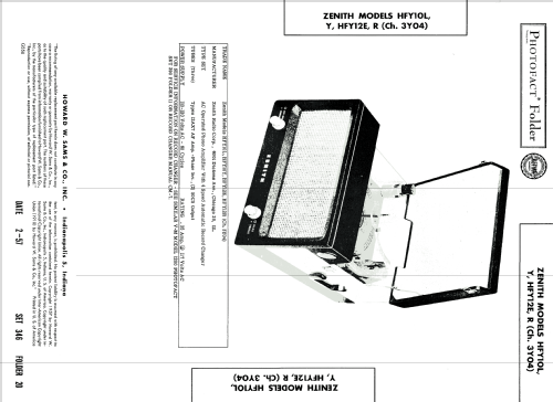 HFY12E Ch=3Y04; Zenith Radio Corp.; (ID = 1821016) R-Player