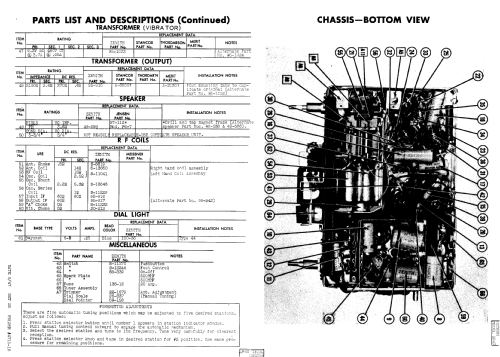 6MH089 Hudson DB 47 ; Zenith Radio Corp.; (ID = 893729) Car Radio