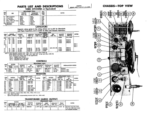 J615Y Ch=6J05; Zenith Radio Corp.; (ID = 902722) Radio