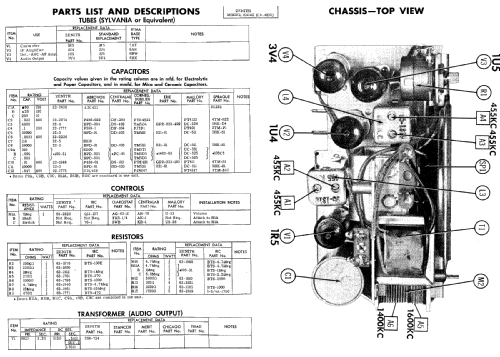 K412R 'Owl Eye' Ch= 4K01; Zenith Radio Corp.; (ID = 505586) Radio