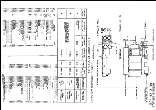 L401G Ch= 4L40; Zenith Radio Corp.; (ID = 220194) Radio