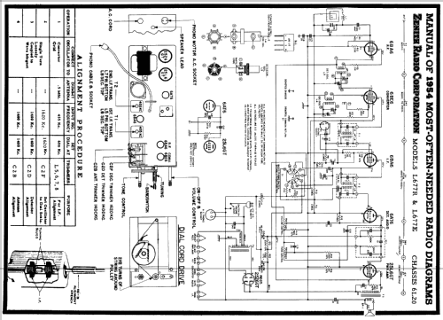 L677R Ch= 6L20; Zenith Radio Corp.; (ID = 157477) Radio