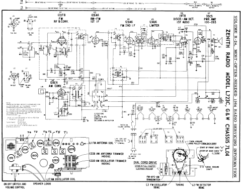 L723C Ch= 7L04; Zenith Radio Corp.; (ID = 155655) Radio