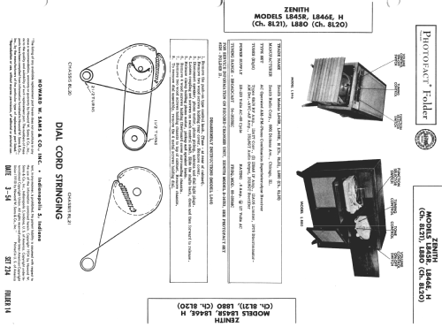 L846 Ch=8L21; Zenith Radio Corp.; (ID = 985219) Radio