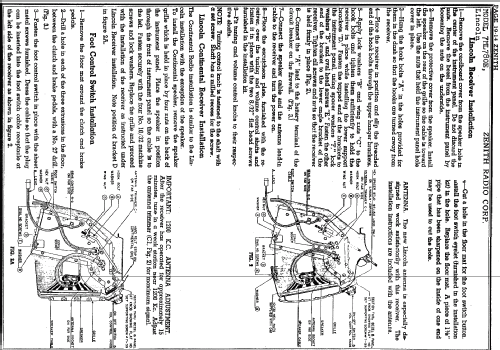 7ML780E Lincoln ; Zenith Radio Corp.; (ID = 317561) Car Radio